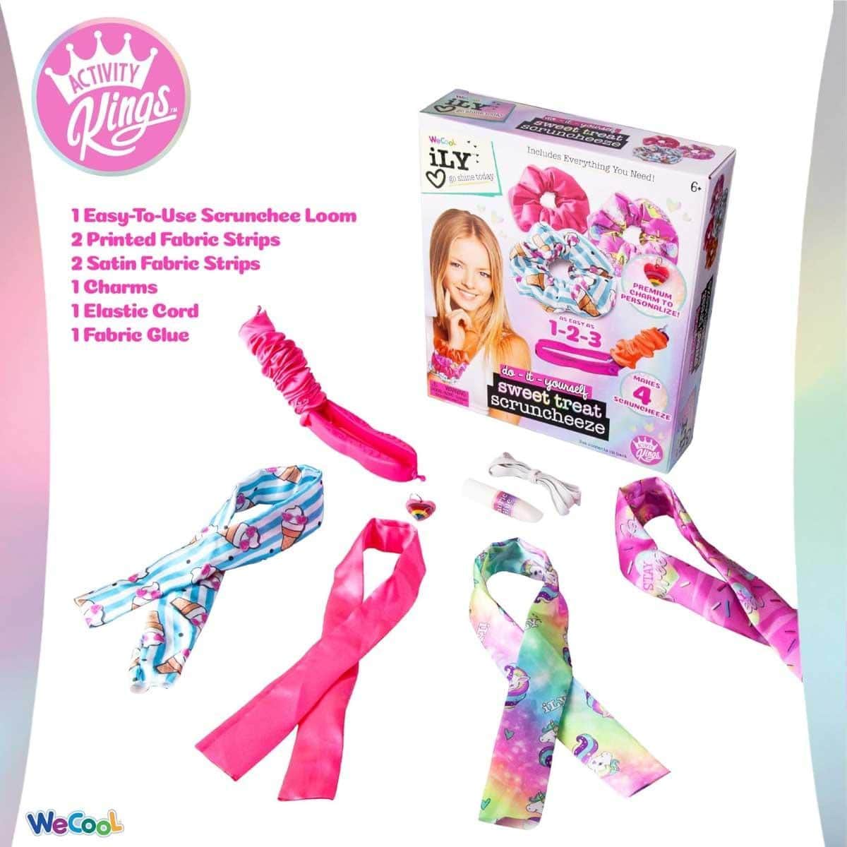 ILY Sweet Treat Scruncheez Kit Girls, 5-7 Years