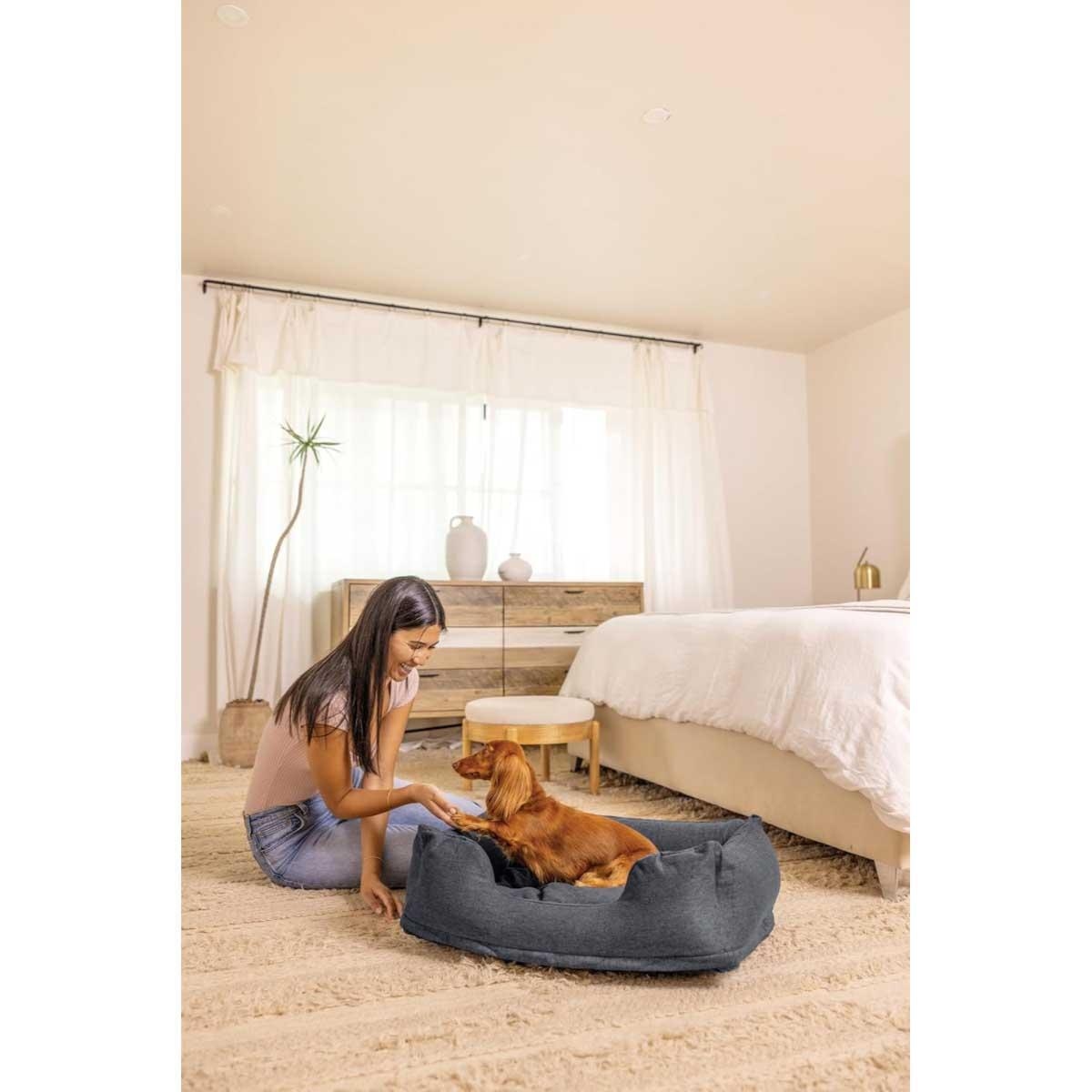 Intex Medium Travel Pet Bed with Hand Pump