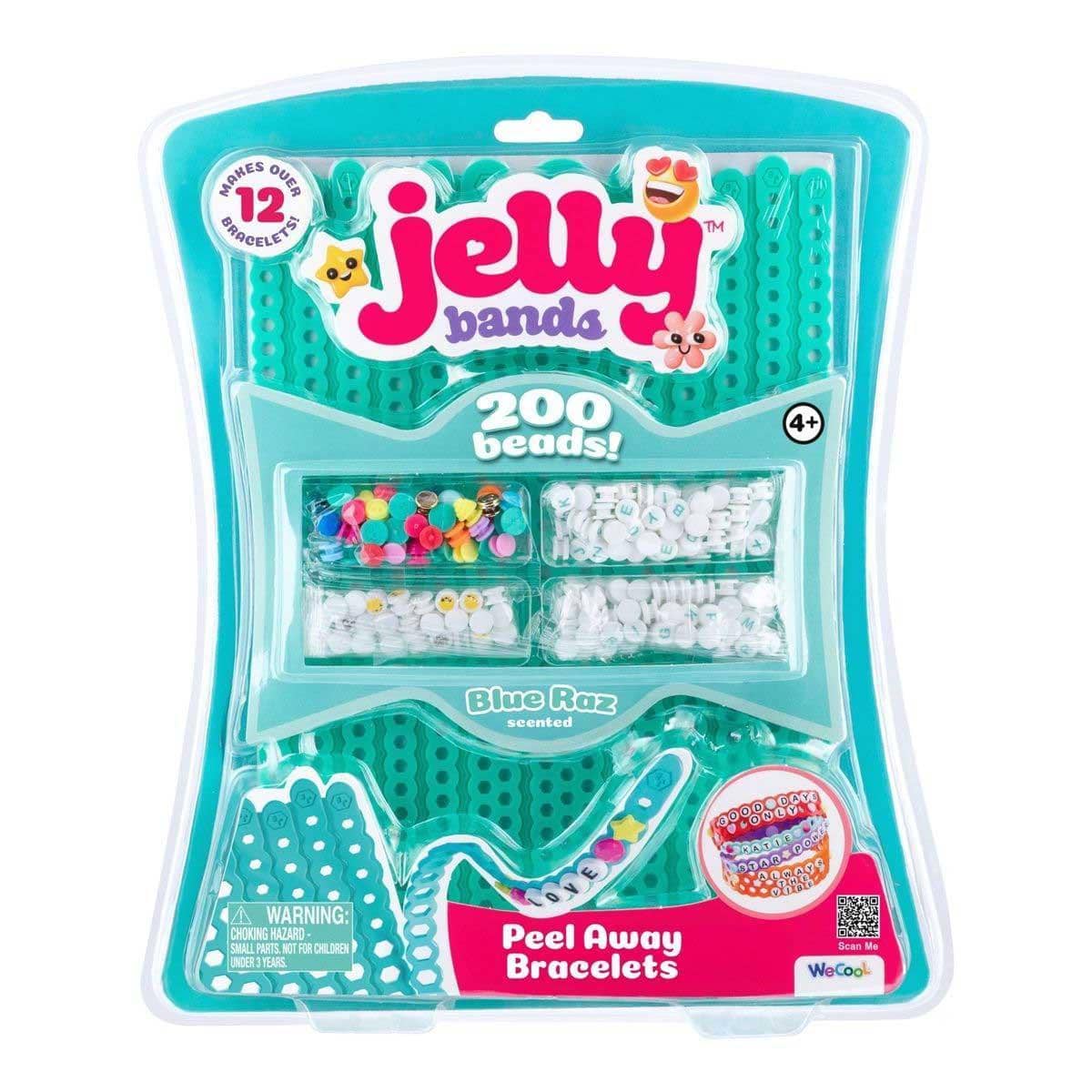 Jelly Bands Blue Raz Scented Bracelet Maker Kit Girls, 5-7 Years
