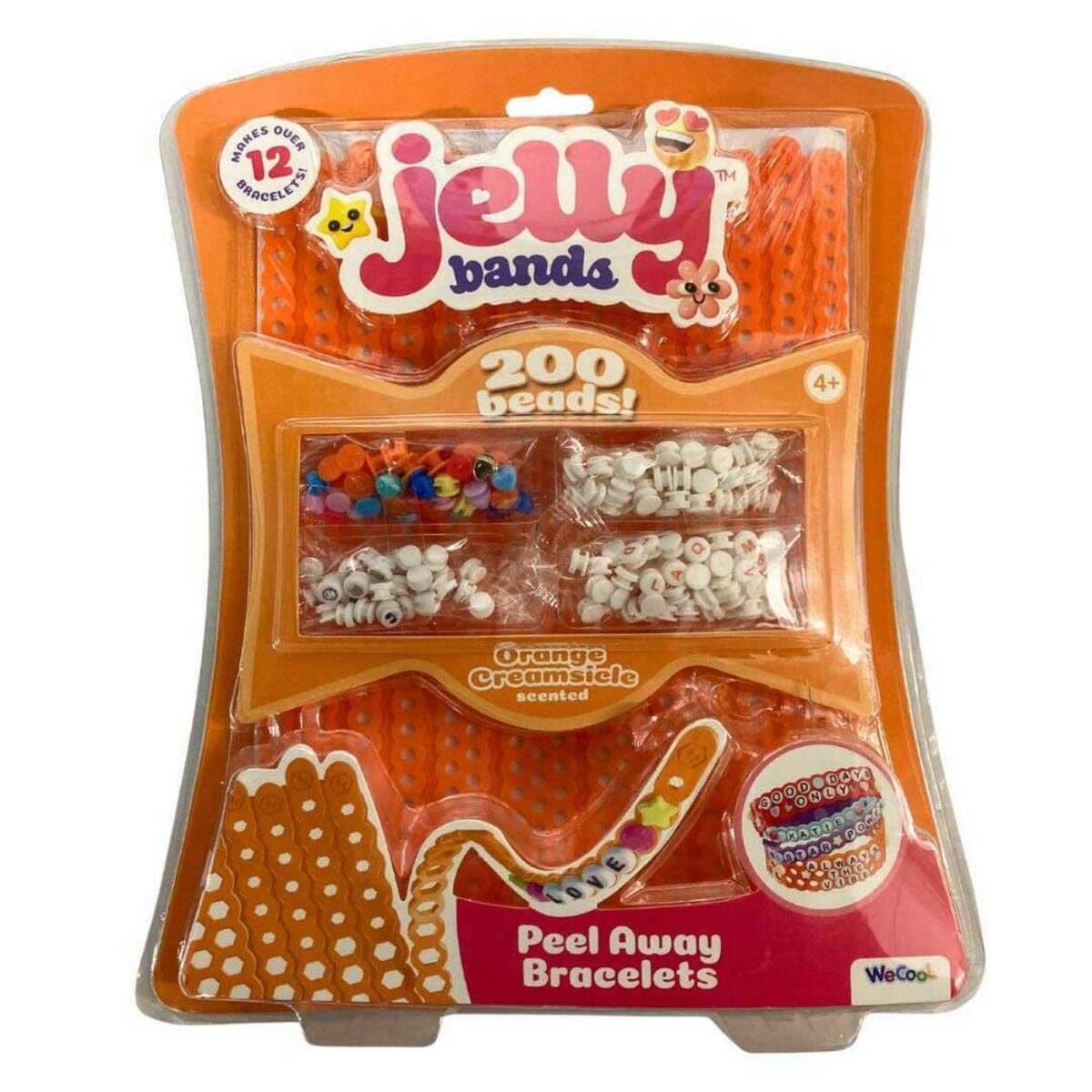 Jelly Bands Orange Creamsicle Scented Bracelet Maker Kit Girls, 5-7 Years