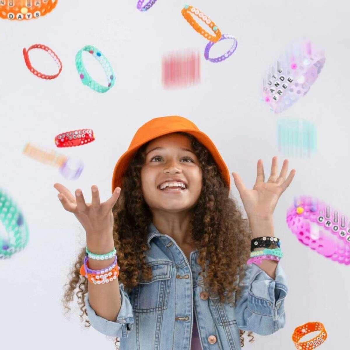 Jelly Bands Orange Creamsicle Scented Bracelet Maker Kit Girls, 5-7 Years