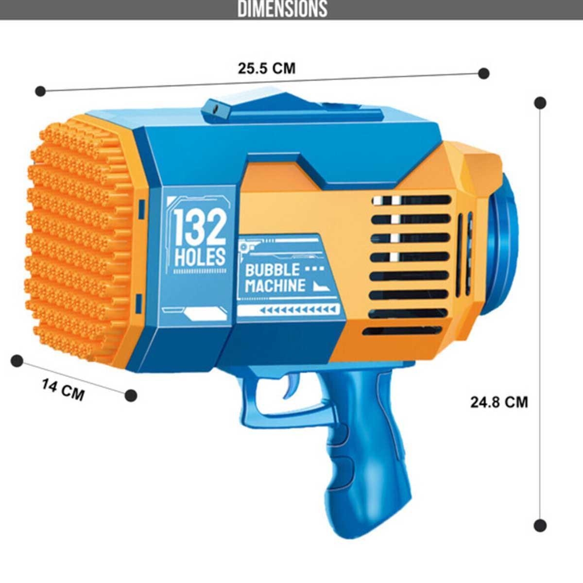 لعبة Little Story ذات 132 فتحة، لعبة فقاعات برتقالية للجنسين، مناسبة للأطفال من 3 إلى 4 سنوات