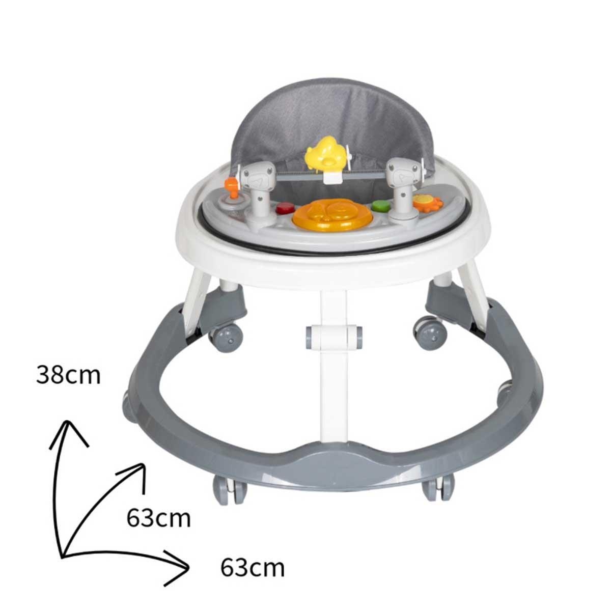 مشاية أطفال قابلة للطي من ليتل ستوري مع ألعاب تفاعلية للأطفال الصغار، من عمر 0 إلى سنتين