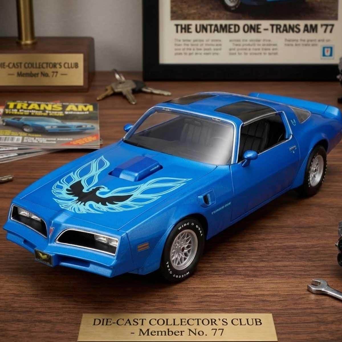 Maisto 1:18 1978 Pontiac Firebird Trans Am Diecast Car Unisex, 8-10 Years