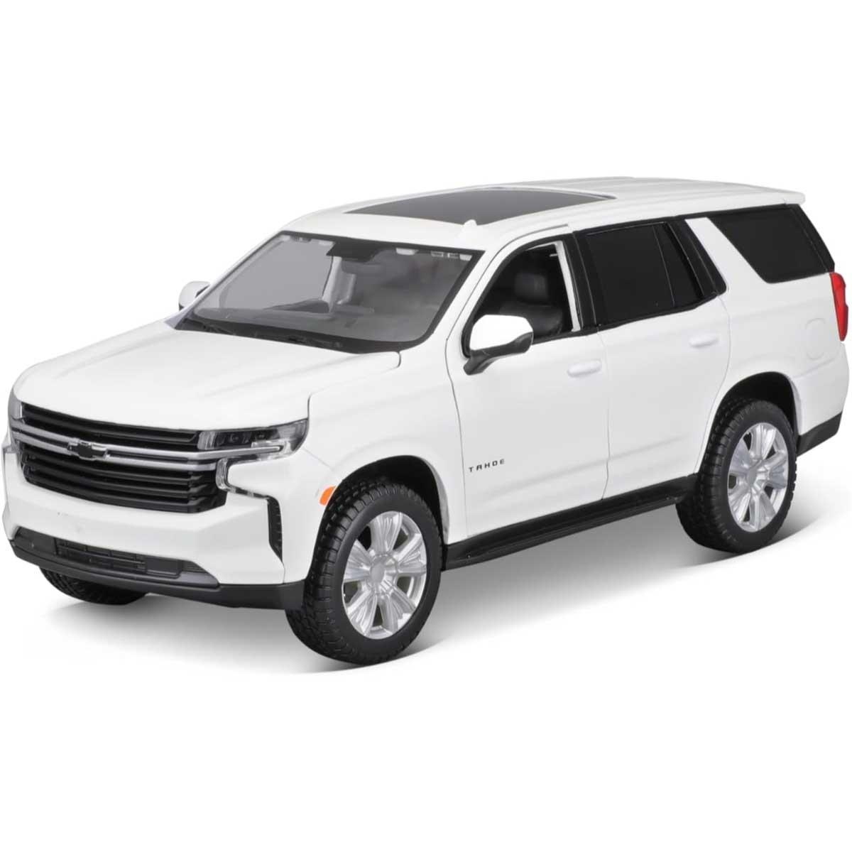 مايستو سيارة SUV شيفروليه تاهو 2021 معدن مصبوب بمقياس 1:24 للجنسين، 8-10 سنوات