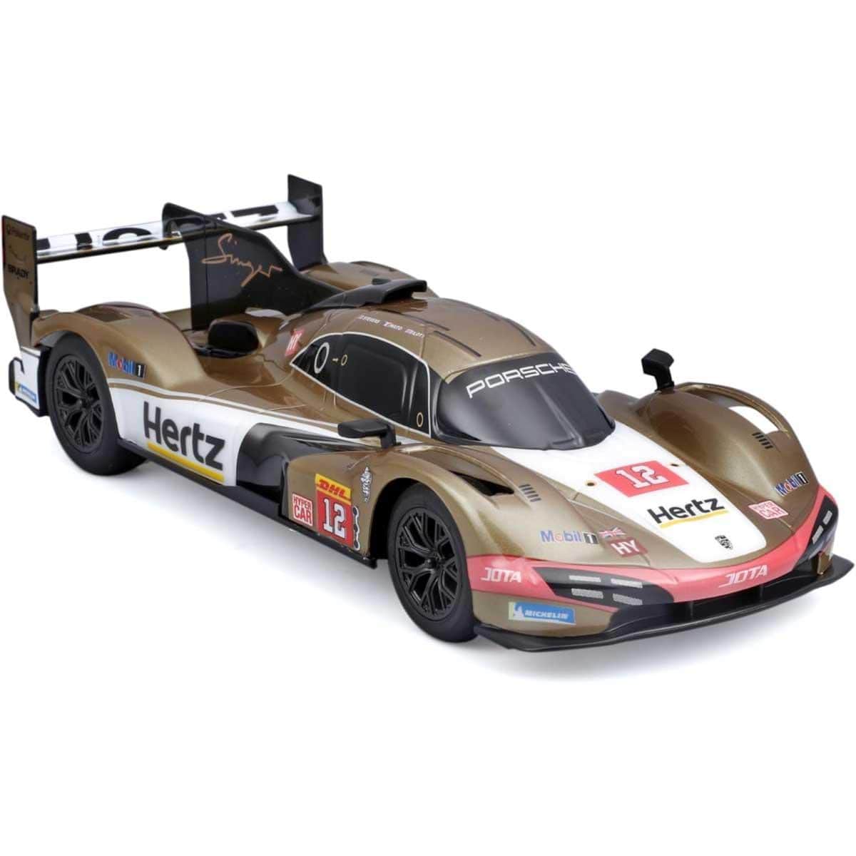 Maisto 1:24 2024 Porsche 963 Hertz Team Jota Diecast Car Unisex, 8-10 Years