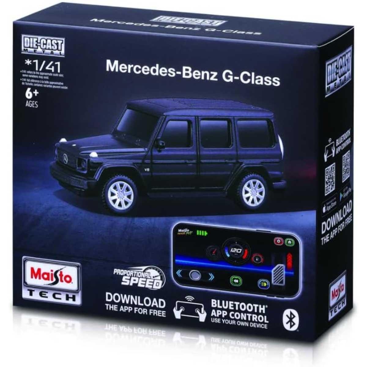 Maisto 1:41 Mercedes-Benz G-Class Remote Control Diecast Car Unisex, 6-8 Years