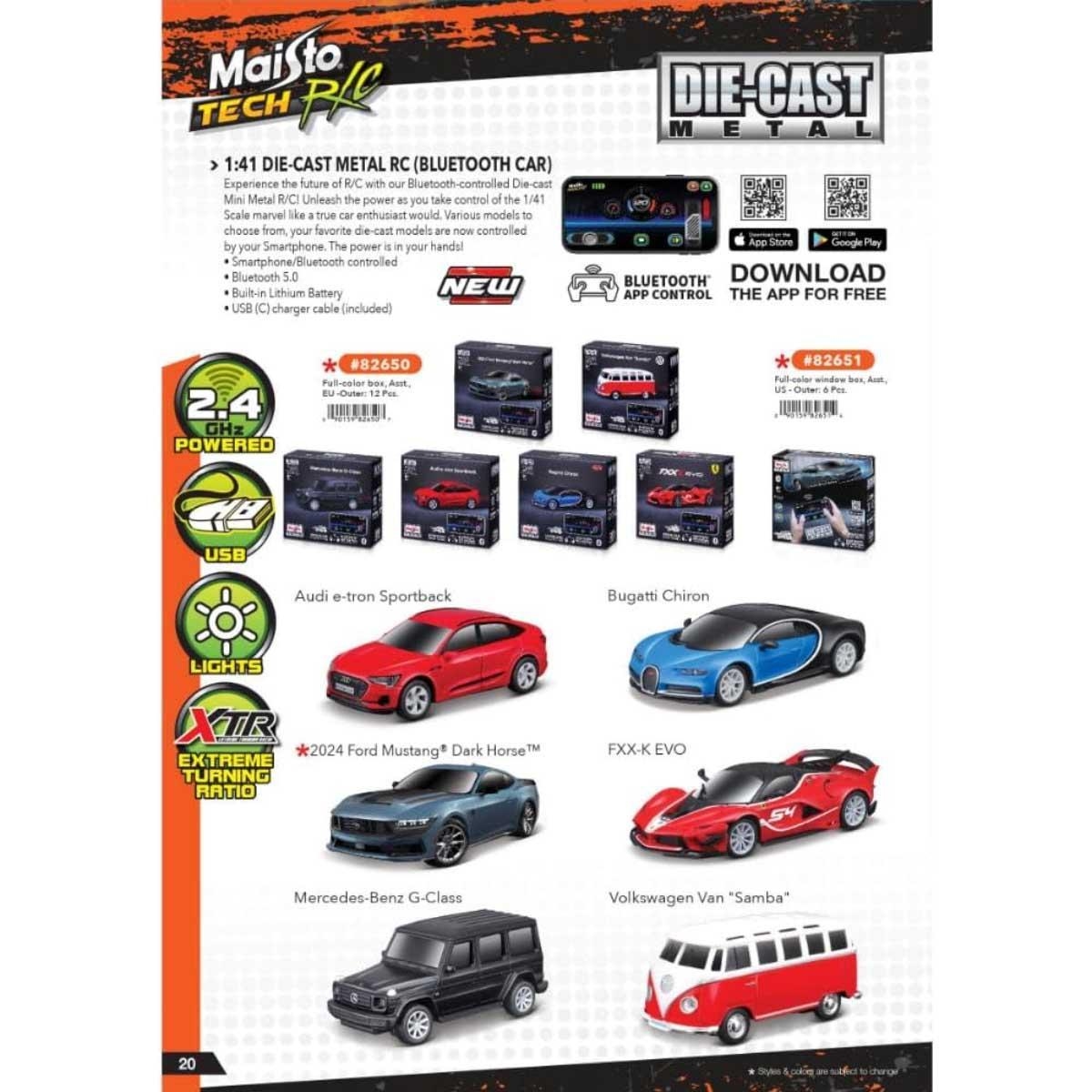 Maisto 1:41 Mercedes-Benz G-Class Remote Control Diecast Car Unisex, 6-8 Years
