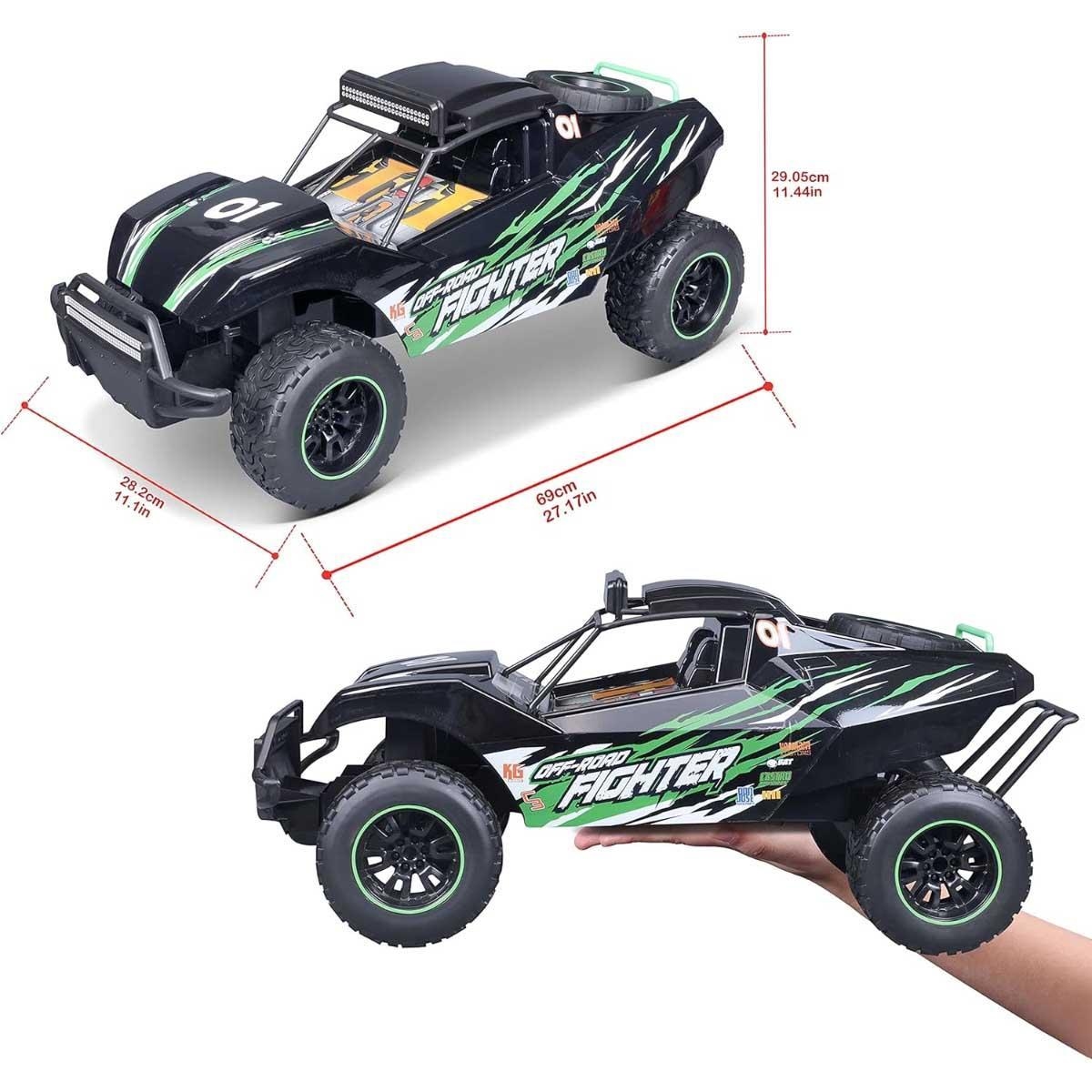 مايستو سيارة روك فايتر للطرق الوعرة بالتحكم عن بعد للجنسين، 8-10 سنوات
