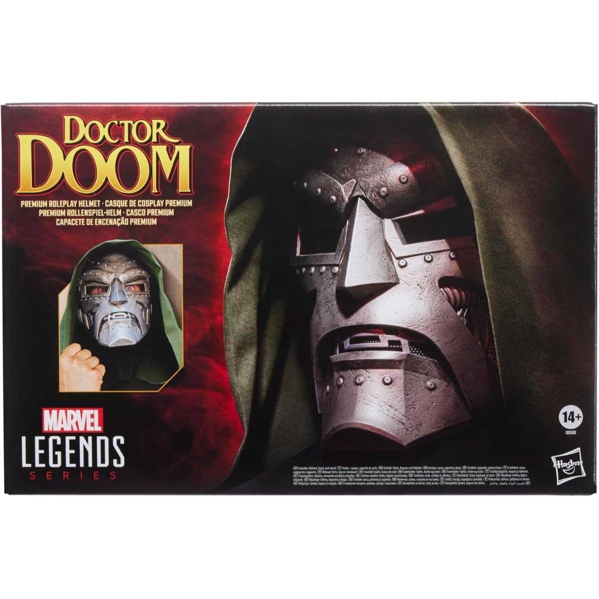 Marvel Fantastic Four Legends Series Doctor Doom Premium Roleplay Helmet Unisex, 13+ Years