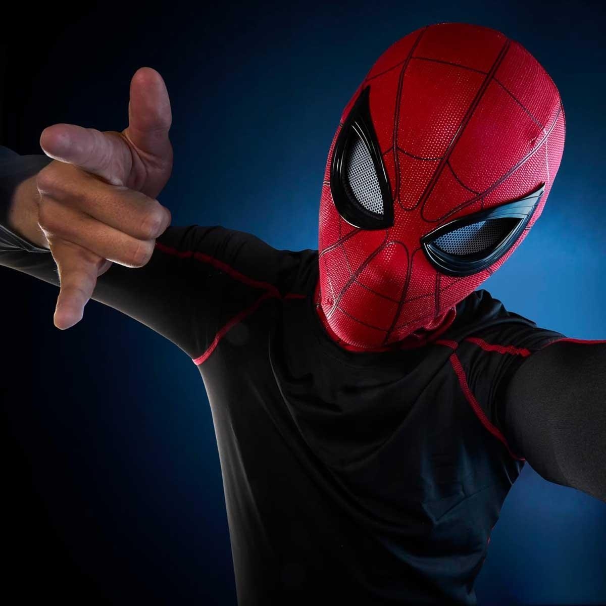 Marvel Legends Series Spider-Man Homecoming Electronic Expressive Mask Unisex, 13+ Years