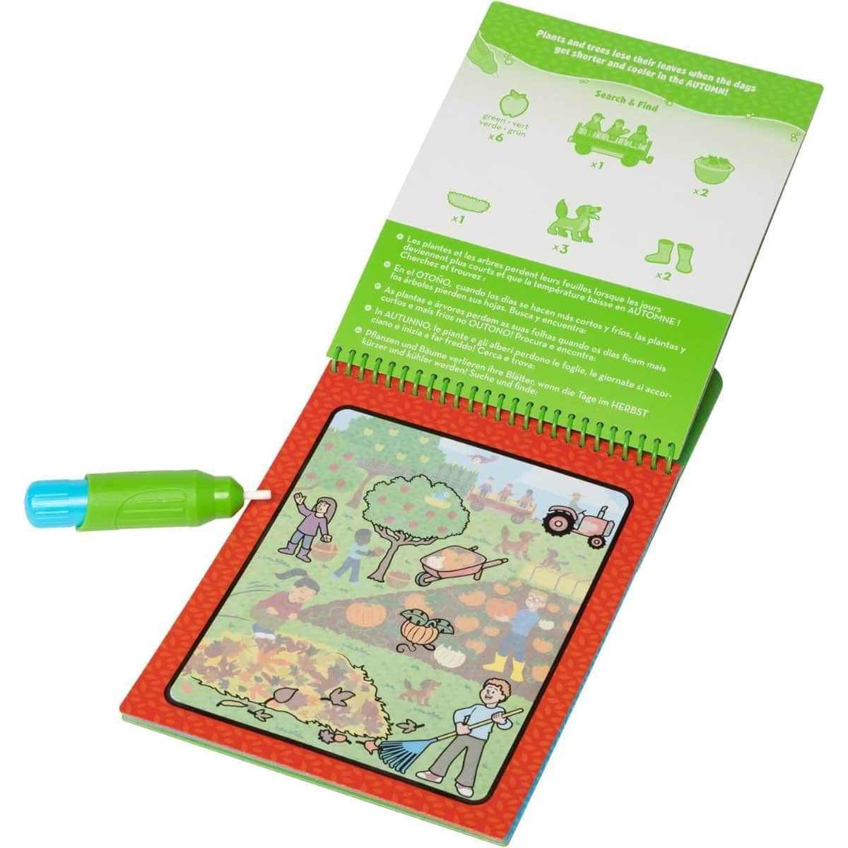 Melissa & Doug Let’s Explore Water Wow! Seasons Water-Reveal Pad Unisex, 3-4 Years