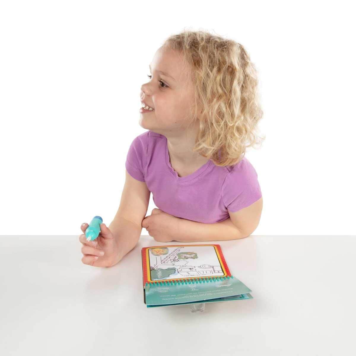 Melissa & Doug Occupations Reusable Water-Reveal Activity Pad Unisex, 3-4 Years
