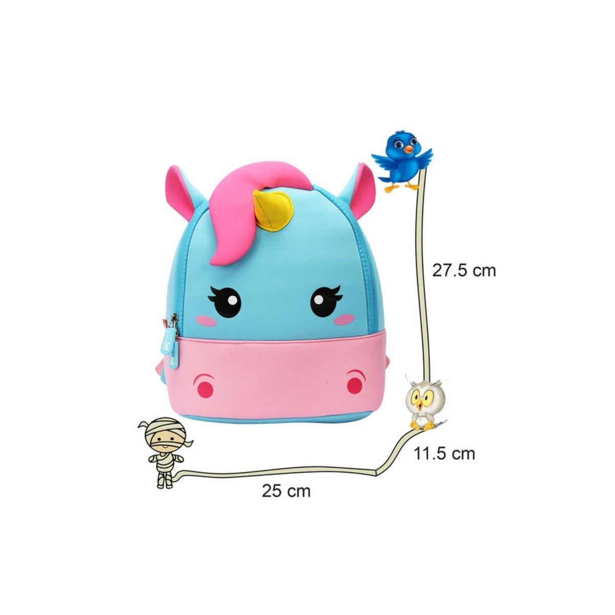 Nohoo Unicorn Wow Backpack Unisex, 6-8 Years