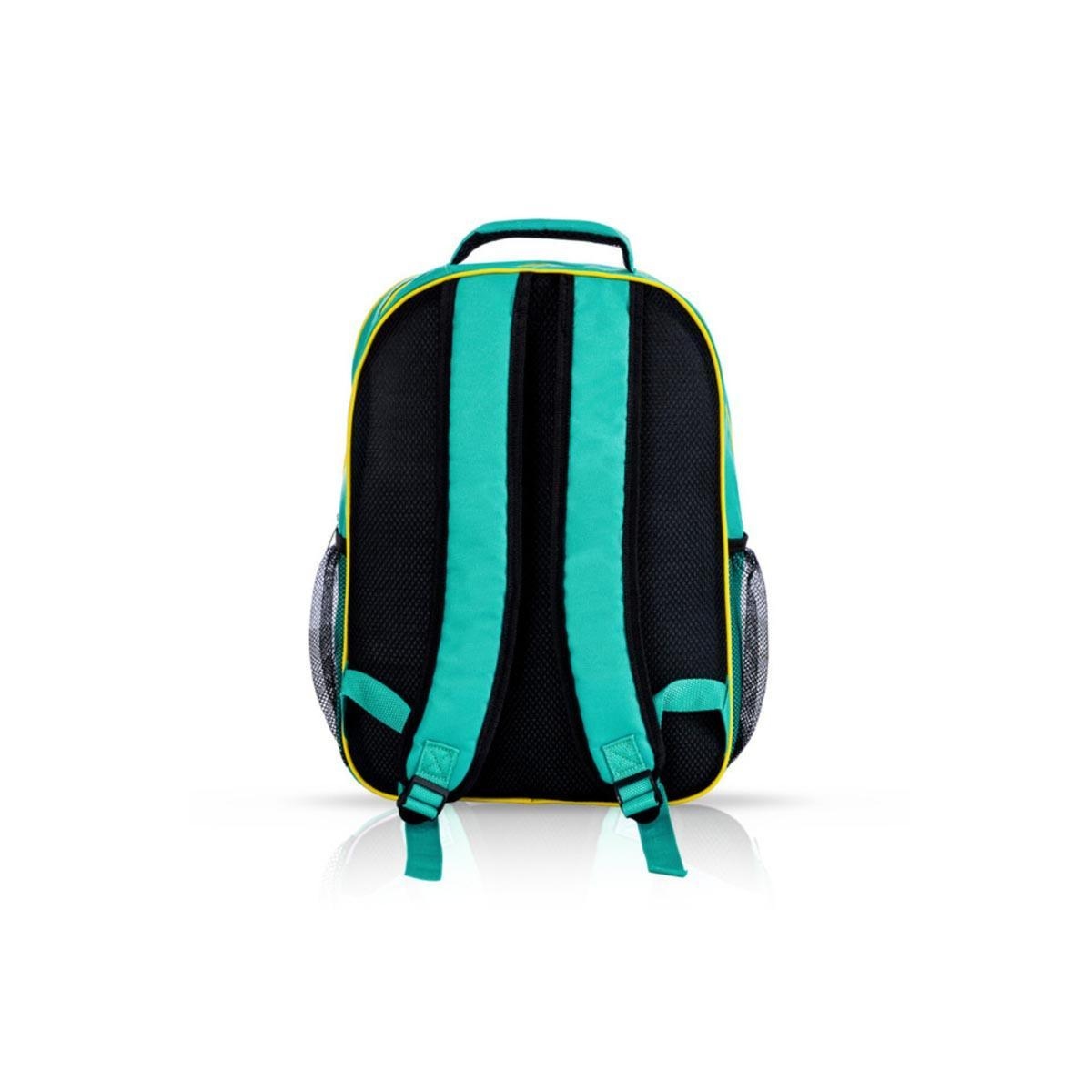 حقيبة مدرسية للأطفال من نوفا مقاس 16 بوصة بتصميم سباق سيارات مع عربة