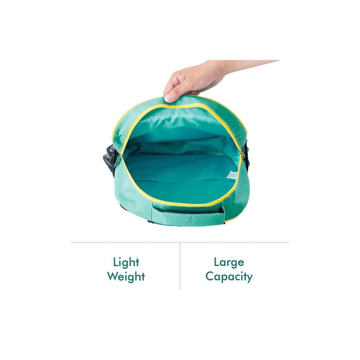 Nova Kids 16" Green Car Racing School Bag with Lunch Bag, Pencil Pouch, Lunch Box & Water Bottle