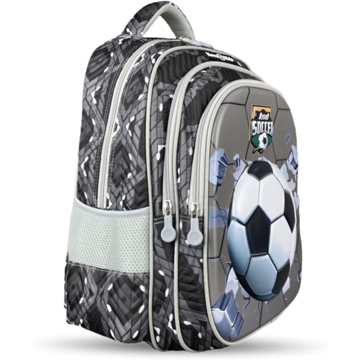 Nova Kids Soccer 3D School Bag with Trolley