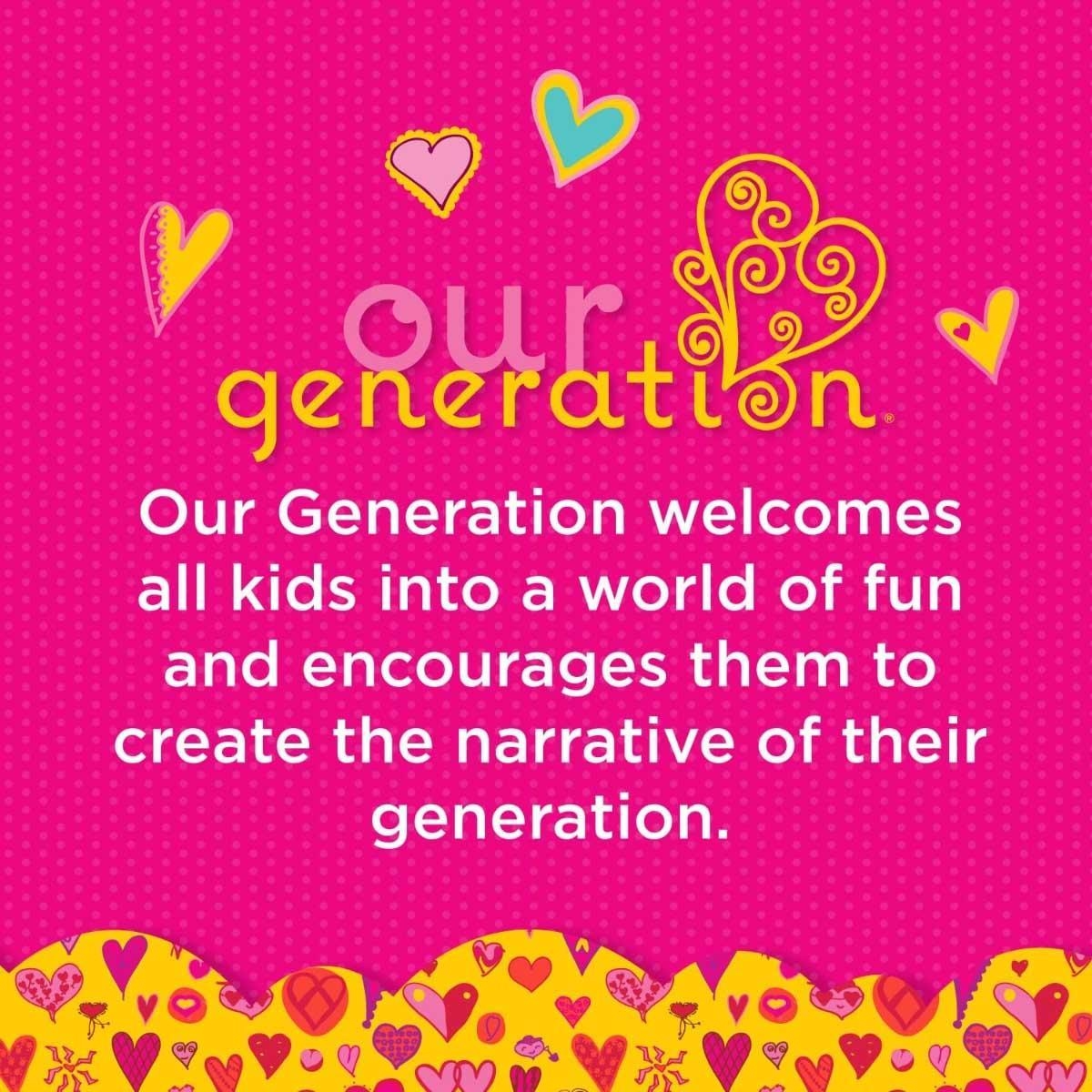 أور جينيريشن طقم ملابس سباحة حورية البحر ديلوكس للبنات، 3-4 سنوات