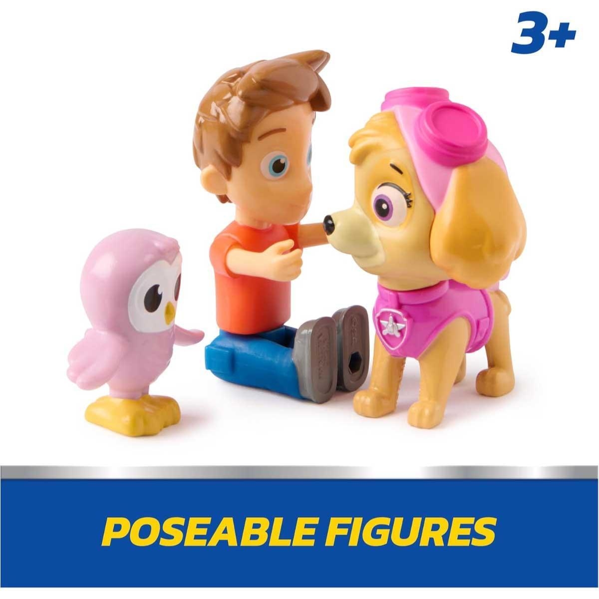 مجموعة شخصيات باو باترول فاير ريسكيو ستوري سكاي وأليكس بورتر، للجنسين، 3-4 سنوات