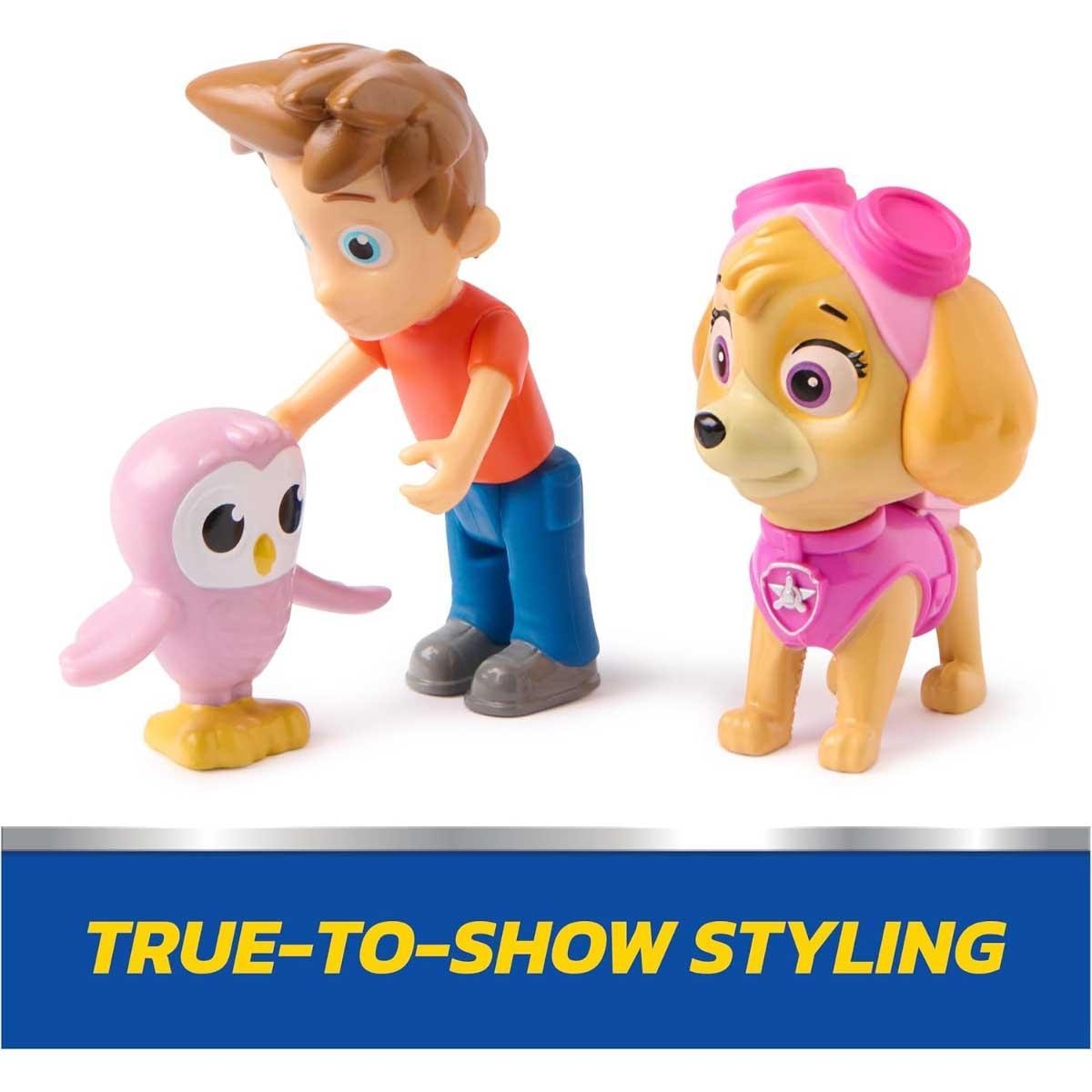 مجموعة شخصيات باو باترول فاير ريسكيو ستوري سكاي وأليكس بورتر، للجنسين، 3-4 سنوات