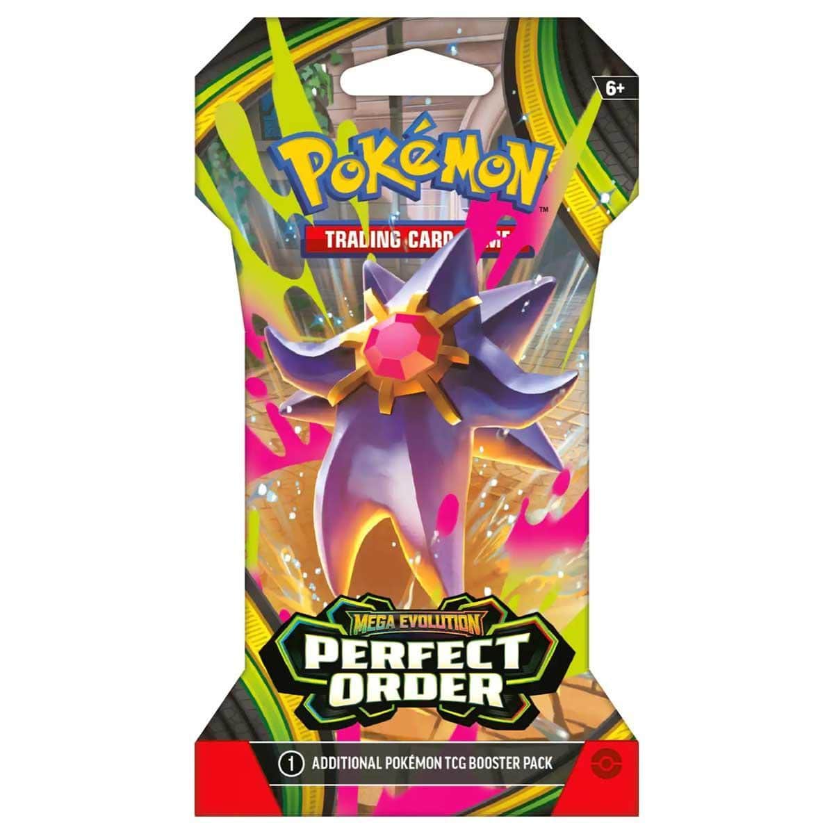 Pokemon TCG ME 03 Perfect Order Assorted Sleeved Booster Pack Unisex, 6-8 Years