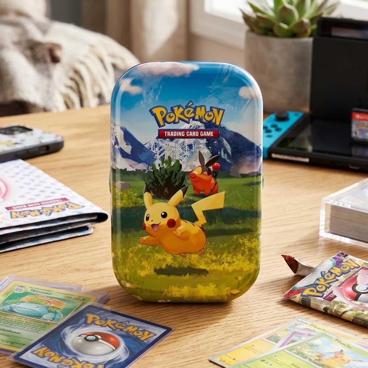 بوكيمون تي سي جي علبة ميني متنوعة أساندد هيروز للربع الأول (الإصدار الأمريكي) للجنسين، 6-8 سنوات