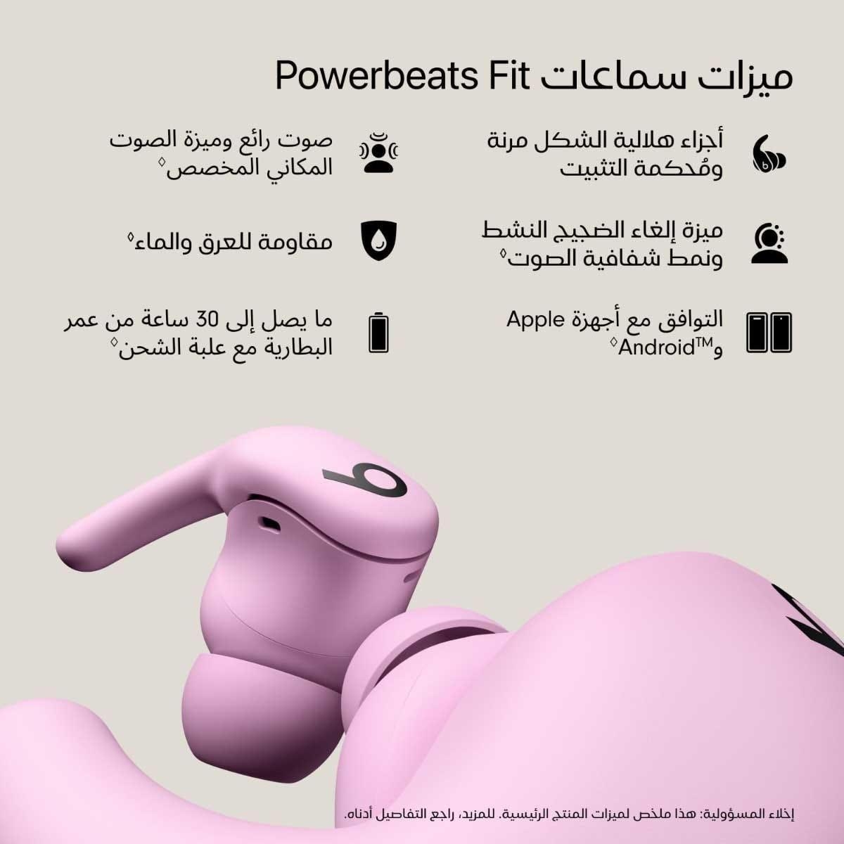 Beats Jet Black PowerFit Wireless Noise-Cancelling True Wireless Earbuds