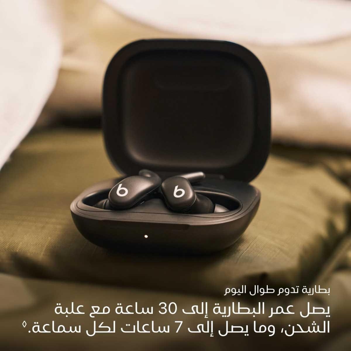 Beats Jet Black PowerFit Wireless Noise-Cancelling True Wireless Earbuds