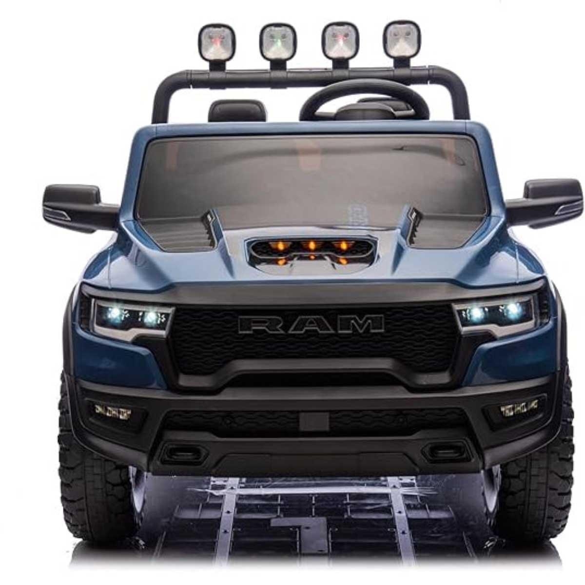 سيارة ركوب مرخصة من Ray Fun RAM 1500 RHO Super Truck، مناسبة للجنسين، من 8 إلى 10 سنوات
