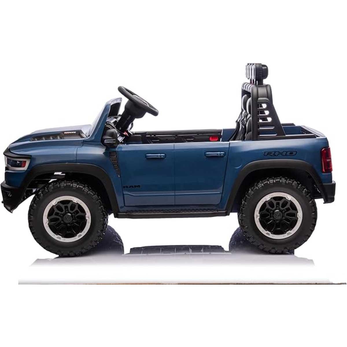 سيارة ركوب مرخصة من Ray Fun RAM 1500 RHO Super Truck، مناسبة للجنسين، من 8 إلى 10 سنوات