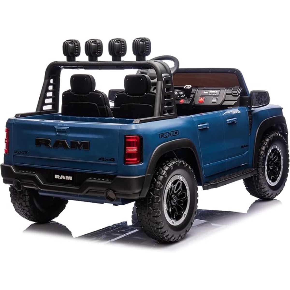 سيارة ركوب مرخصة من Ray Fun RAM 1500 RHO Super Truck، مناسبة للجنسين، من 8 إلى 10 سنوات