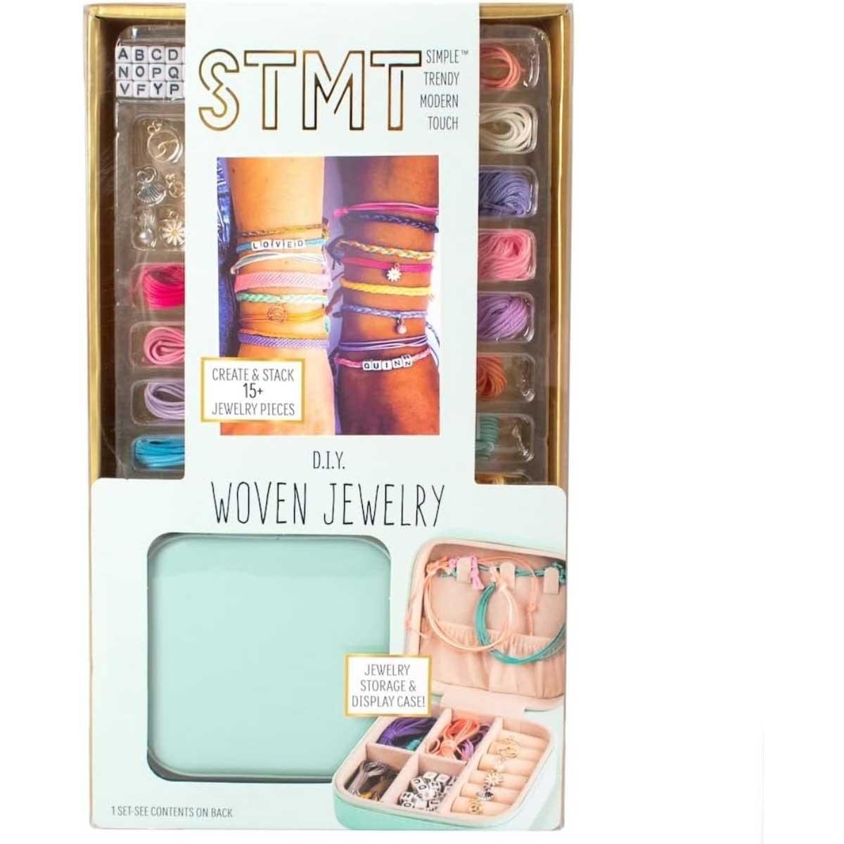 مجموعة صنع المجوهرات المنسوجة من STMT للبنات، من 8 إلى 10 سنوات