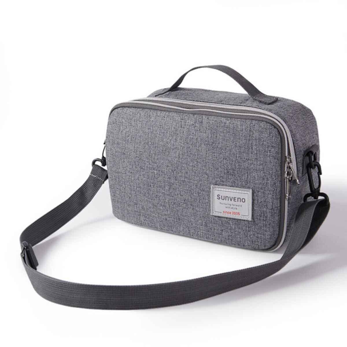 Sunveno Grey Diaper Changing Clutch with Mat
