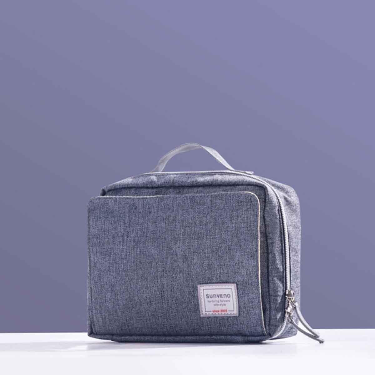 طقم تغيير حفاضات صنڤينو الرمادي الصغير