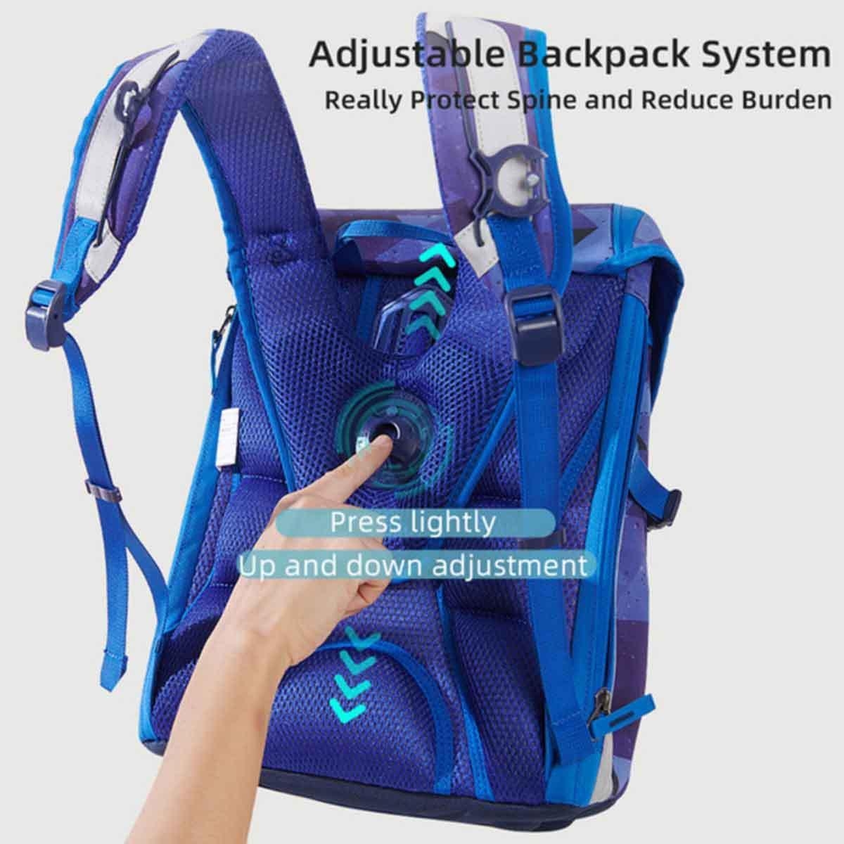 حقيبة مدرسية مريحة من صنڤينو سبيس، للجنسين، 3-4 سنوات