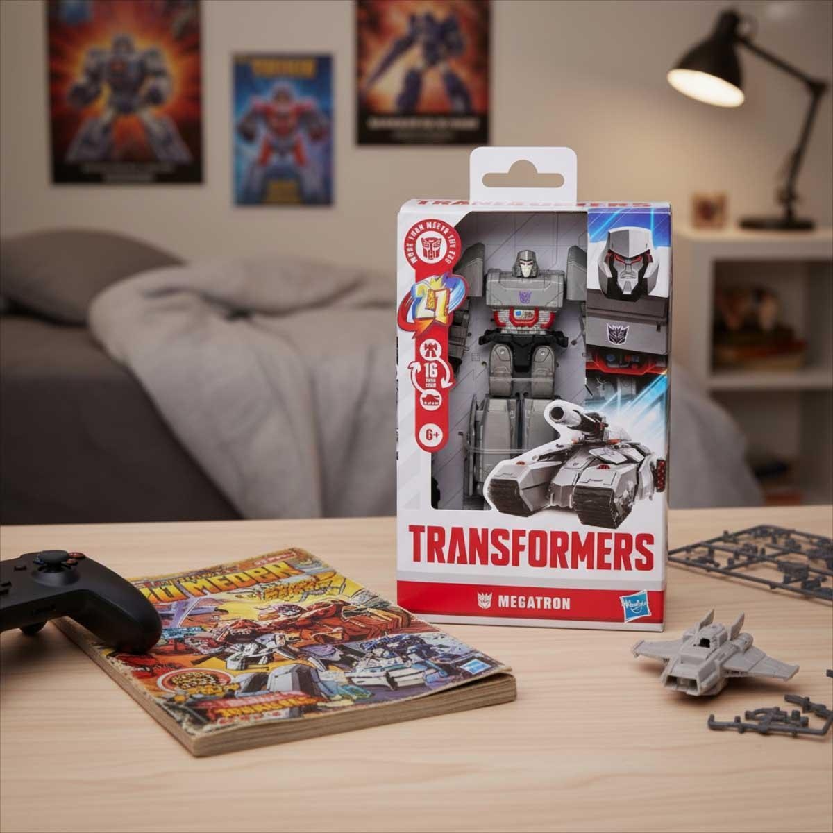 Transformers Core Prime Megatron Action Figure Unisex, 5-7 Years