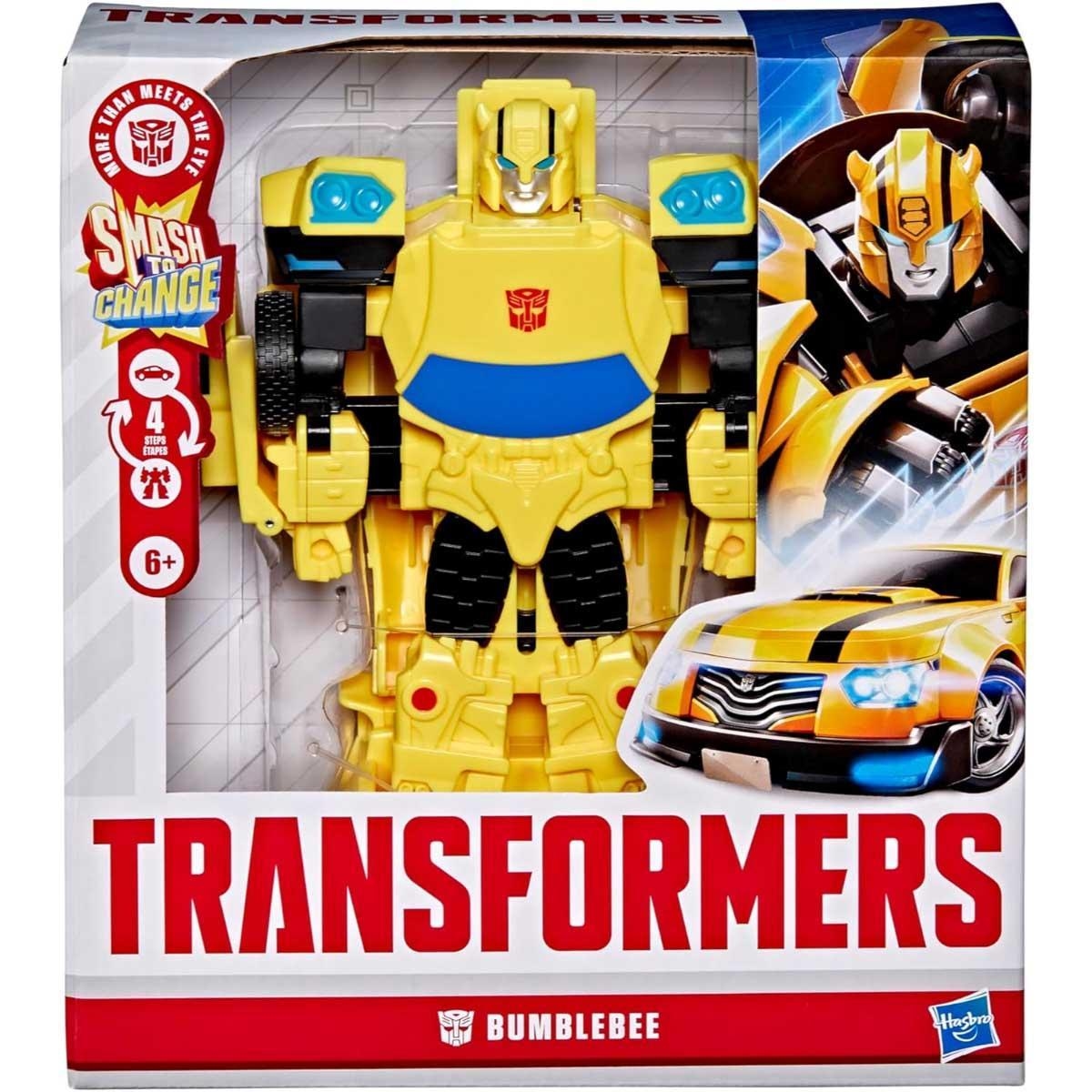 Transformers Core Smash Changers Bumblebee Action Figure Unisex, 5-7 Years