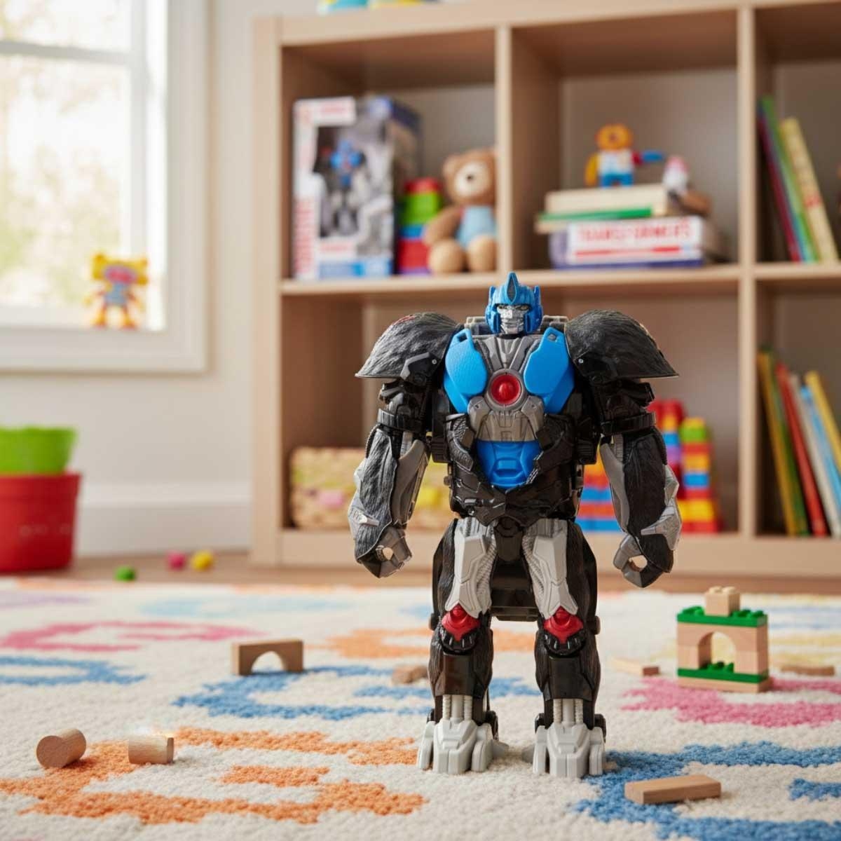 Transformers Core Smash Changers Optimus Primal Action Figure Unisex, 5-7 Years