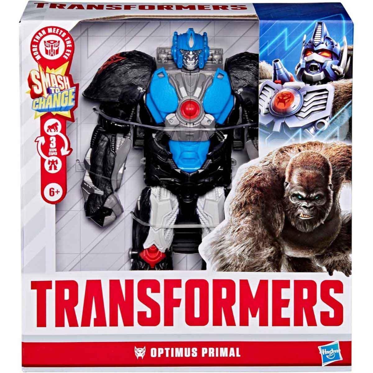 Transformers Core Smash Changers Optimus Primal Action Figure Unisex, 5-7 Years