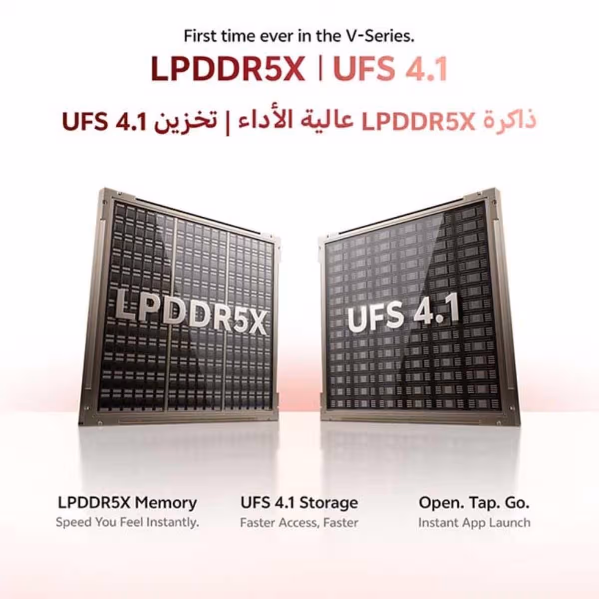 فيفو V70 5G مع باقة سماعات TWS + نيكباند + شاحن + حافظة حماية