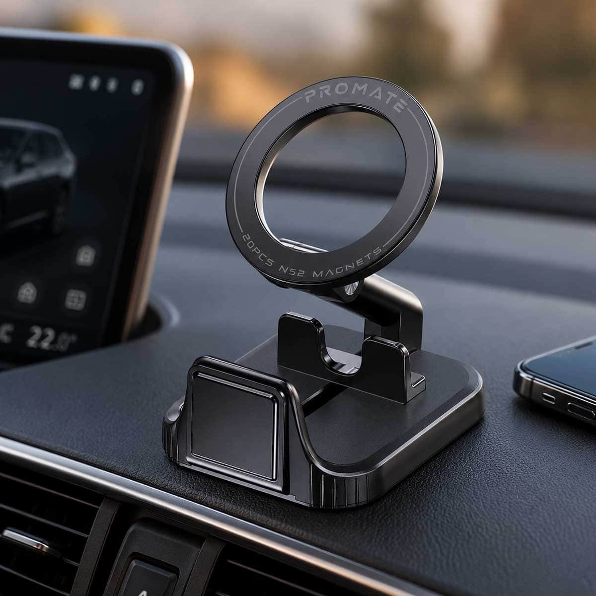Promate 360掳 Rotating MagSafe Compatible Phone Holder
