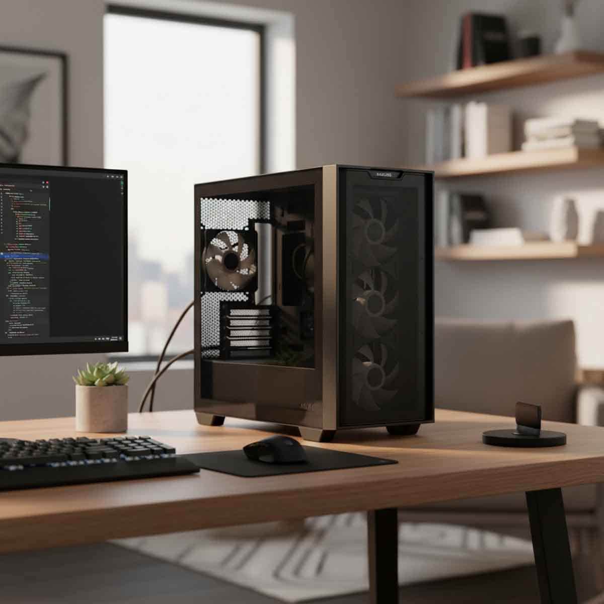 Asus A21 Plus TG ARGB Gaming PC Case