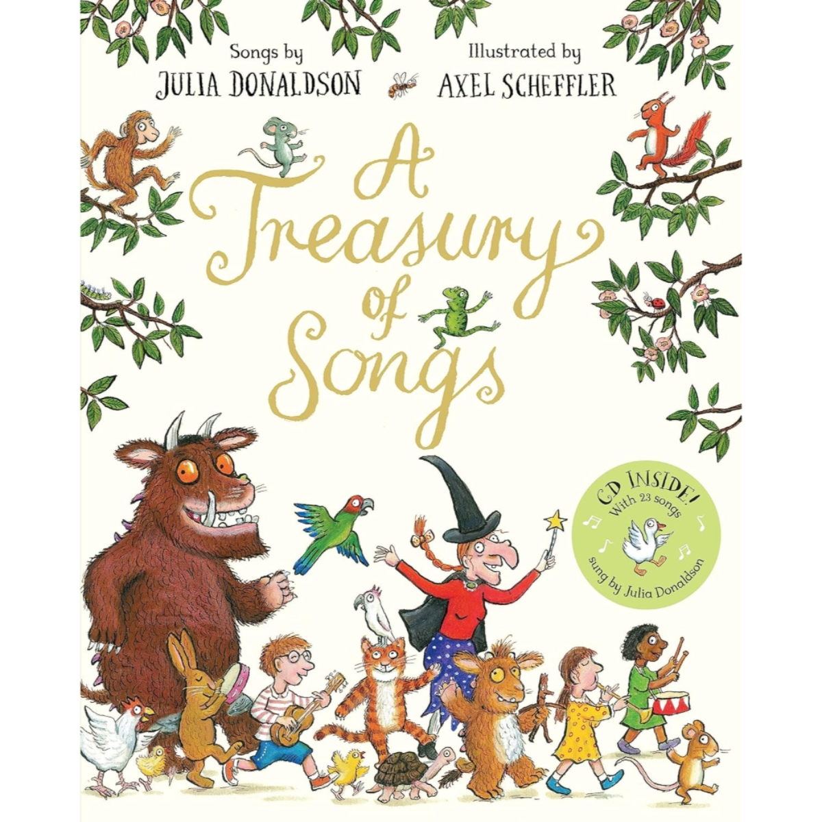 A Treasury of Songs : Book and CD Pack by Julia Donaldson - 7 Sep 2017