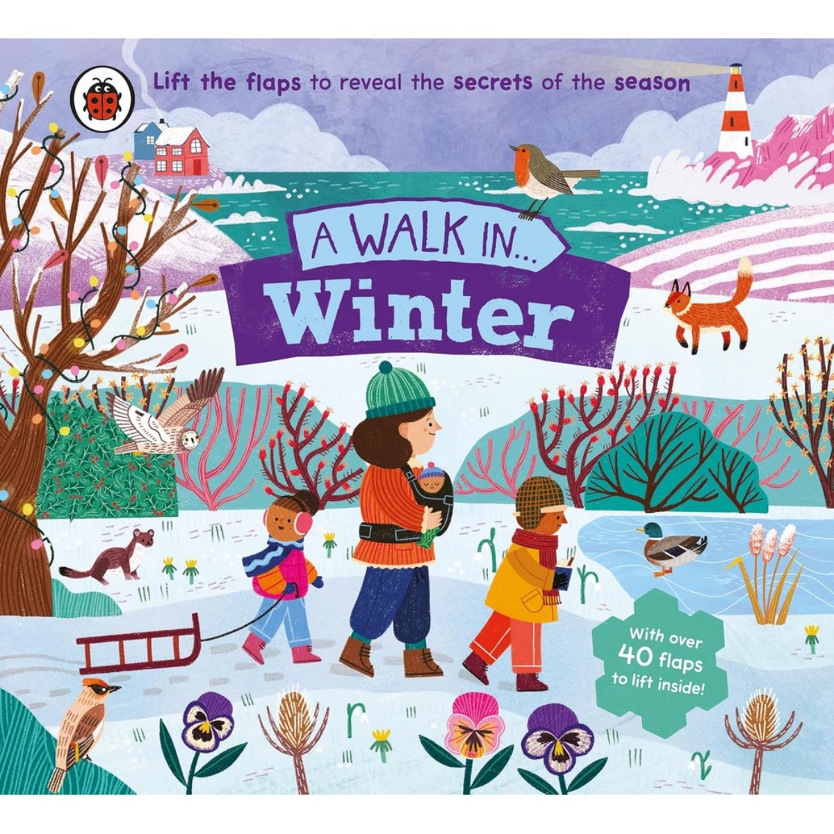 A Walk in Winter: ارفع الصفحات لتكشف أسرار الموسم من تأليف ليدي بيرد - 7 نوفمبر 2024