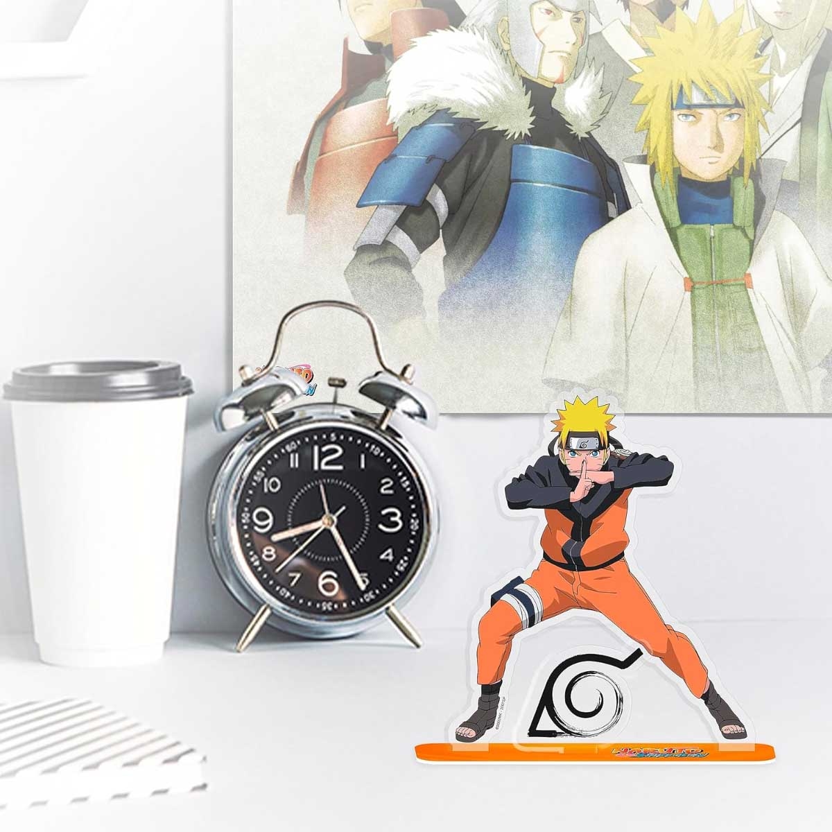 ABYstyle 320ml Naruto Shippuden Mug & Acrylic Stand & Postcards Gift Set