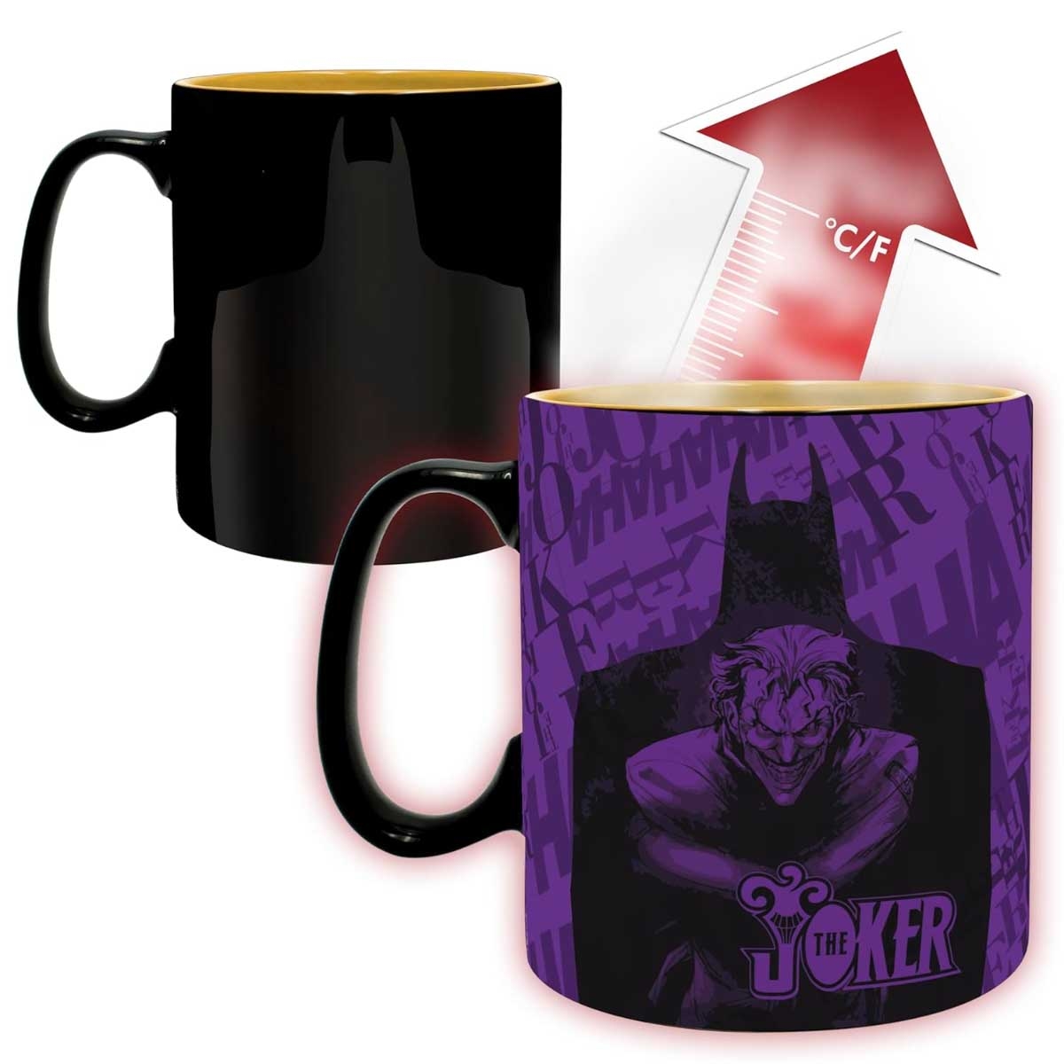 ABYstyle 460ml DC Comics Batman Matte Heat Changing Mug