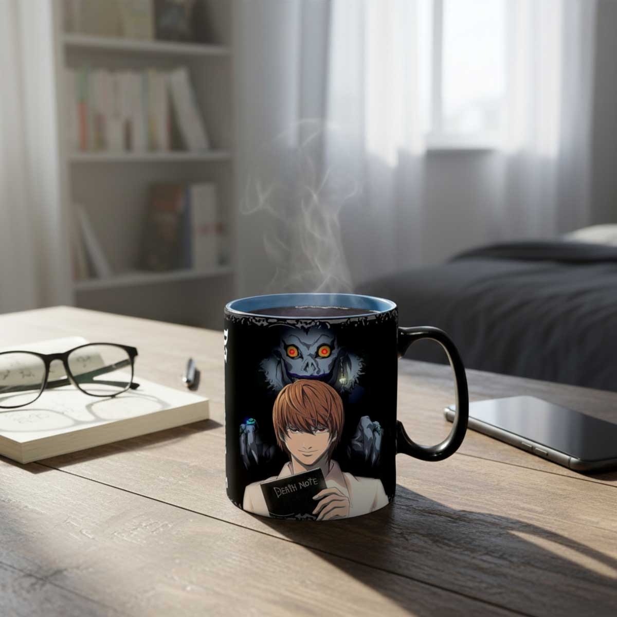 ABYstyle 460ml Death Note Kira & L Heat Changing Mug