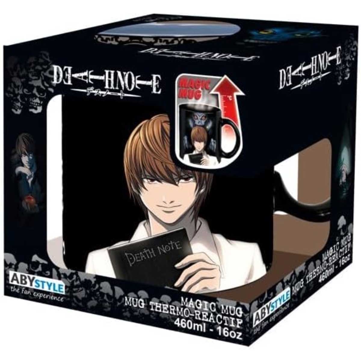 ABYstyle 460ml Death Note Kira & L Heat Changing Mug