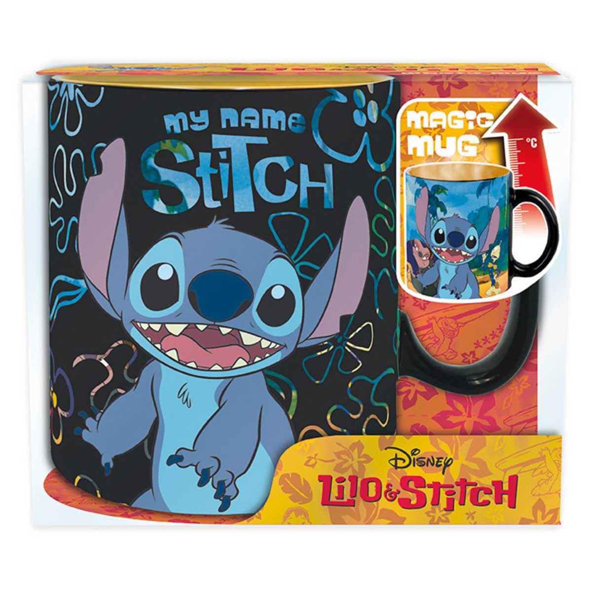 ABYstyle 460ml Disney Lilo & Stitch Heat Changing Mug