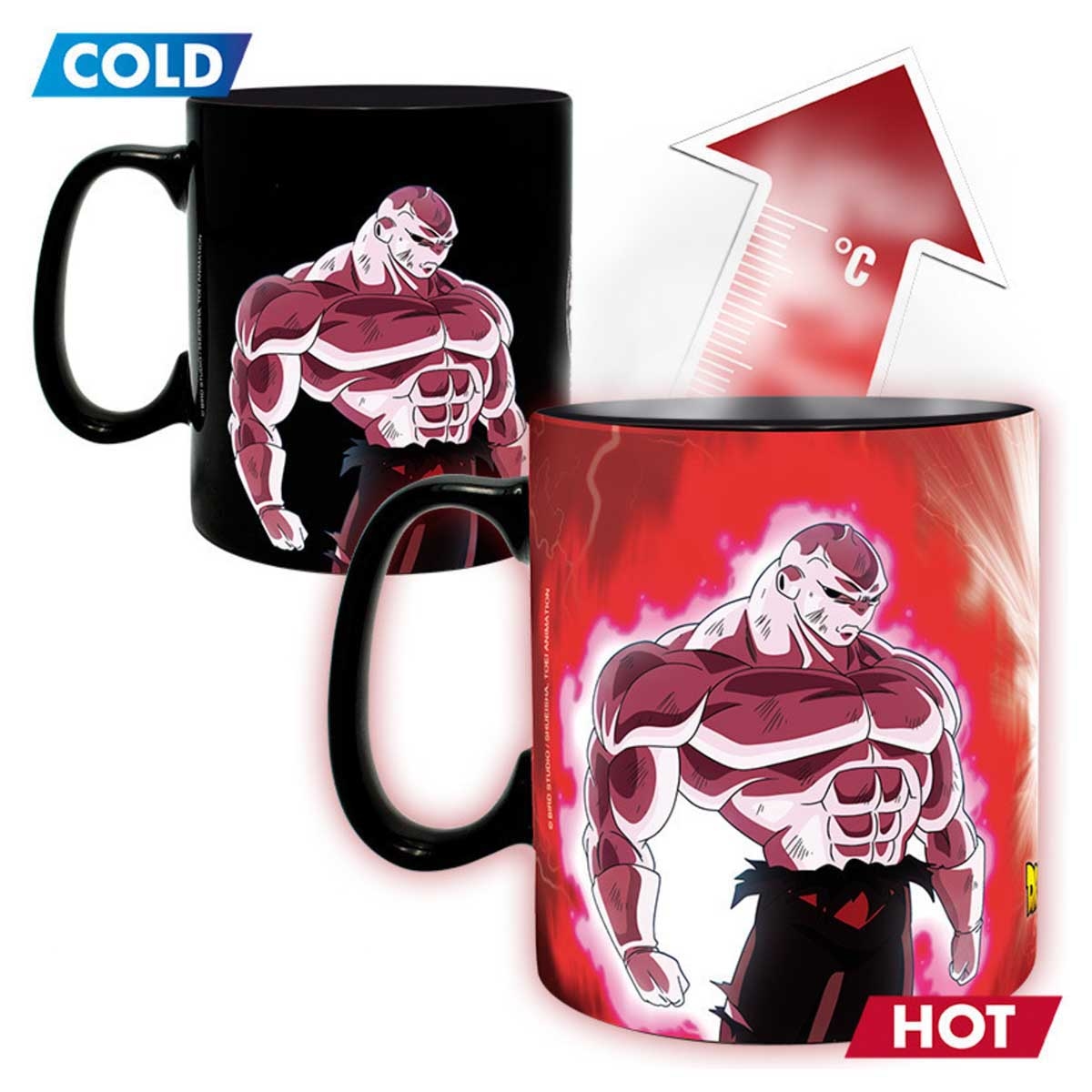 ABYstyle 460ml Dragon Ball Super Goku vs Jiren Heat Changing Mug